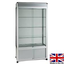 1000mm Wide Glass Display Cabinet