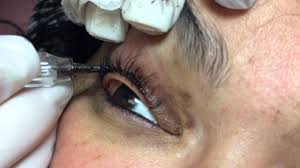 permanent eyeliner lash line enhance