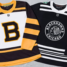 Boston bruins white 2019 winter classic breakaway jersey size m. How The Bruins Blackhawks Winter Classic Jerseys Came To Be Sports Illustrated