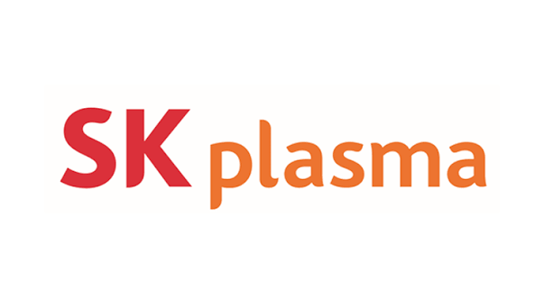 SK plasma 로고