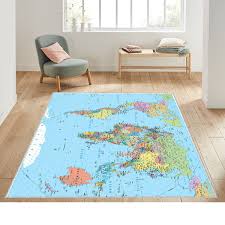 earth map rug world map carpet