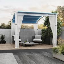 Steel Patio Arched Pergola