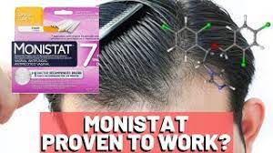 monistat for hair growth proven to