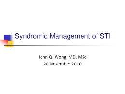 Ppt Syndromic Management Of Sti Powerpoint Presentation
