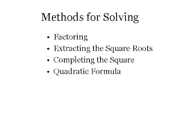 1 4 quadratic equations a quadratic