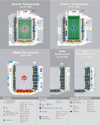 Organized Bmo Field Seating Chart Seat Number Faurot Field