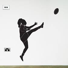 Aflw Australian Football Player Wall