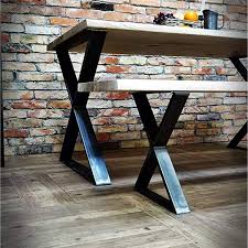 A superbly designed and exquisitely crafted desk having a solid wood top over two floating drawers (right drawer. 2pcs Set Table Legs Brackets Steel Industrial Desk Leg Diy Furniture Bench Legs Home Garden Patterer Furniture
