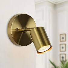 Zevni 1 Light Brass Adjustable Modern