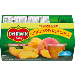 orchard peaches packed in water no