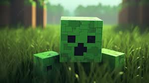 minecraft creeper background wallpaper