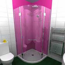 wetwall acrylic shower panel pink 2400
