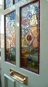 glass front door stained glass door doors