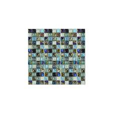 Blue Thunder Mosaic Wall Tiles 305x305