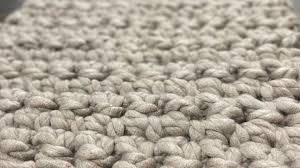 diy crochet rug with bulky yarn super