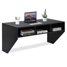 Wall Mounted Computer Desk With 3