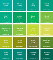 Pantone Colours In 2019 Colours Pantone Green Color Mixing