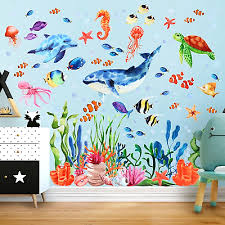 Wall Sticker Under The Sea Decal Fish