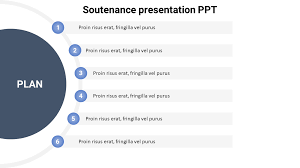editable soutenance presentation ppt slides