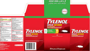 Tylenol Sinus Severe Tablet Jc World Bell Wholesale Co Inc