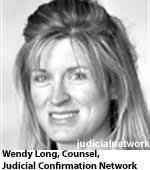 Wendy Long: Long is counsel to the Judicial Confirmation Network--the group we caught yesterday sending something of a mixed message about Obama&#39;s nominee. - wendy-long-dc
