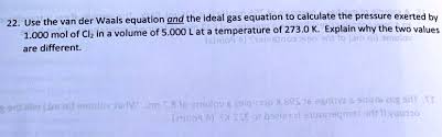 Ideal Gas Equation To Calculate