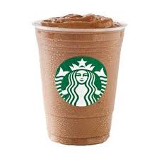 caramel frappuccino blended coffee with
