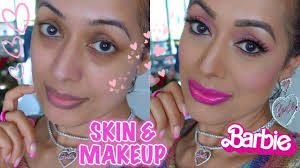 barbie skin and makeup you