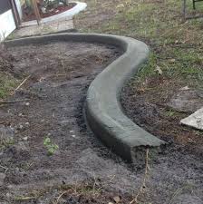 Custom Concrete Curbing Edging