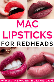 10 best mac lipstick for redheads from