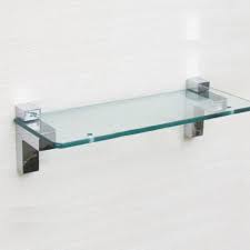 Solid Metal Adjustable Wood Glass Shelf