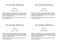 Obituary Template Free Download Edit Fill Create And