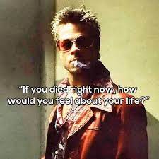 The film, which is directed by david fincher, is based on the same name novel by. 15 Tyler Durden Quotes That Should Wake You Up