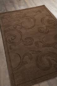 chandra rugs loocho chocolate rug