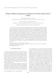 design of um energy beam transport