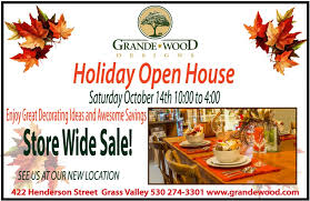 9th annual fall open house at grande
