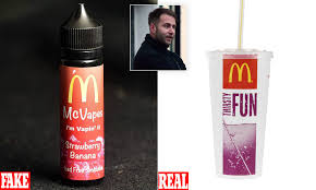 But health experts are reporting serious lung damage in people talk to your kids about the reports of serious lung damage, and even deaths, in people who vape. Businessman Targets Kids With Nicotine Vape Packets To Look Like Mcdonald S Milkshakes Daily Mail Online