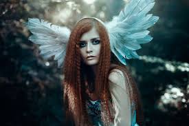 women redhead model fantasy art