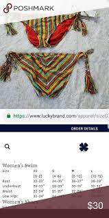 Lucky Brand Santiago With Side Fringe Bottoms Nwt See Last