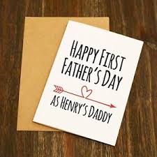Give dad something he'll always remember this father's day with unique gifts & cards. Happy First Father S Day Father S Day Card Free Post Fast Delivery Ebay