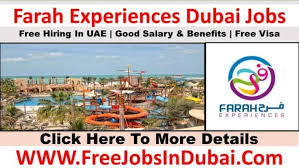 farah experiences careers vacancies in