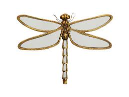 Dragonfly Resin Wall Decor Item By Kare