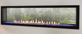 60 Inch Vent Free Linear Fireplace