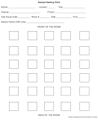 Classroom Seating Chart Template Download Printable Pdf