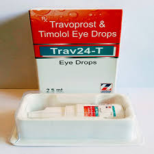 trav24 t travoprost and timolol eye