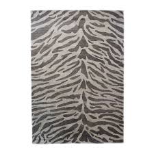 silk 10x14 zebra print area rug 1143856