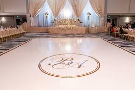wedding dance floor vinyl wraps decor