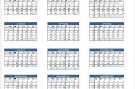 Planilla De Excel De Calendario 2015 Planillaexcel Com