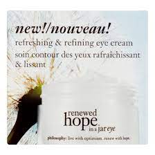 philosophy renewed hope in a jar eye