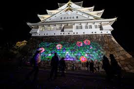 The iconic symbol of osaka in the kansai region of central japan played an important role in the unification of japan during. Nature And Technology Come Together At Osaka Castle Park Installation